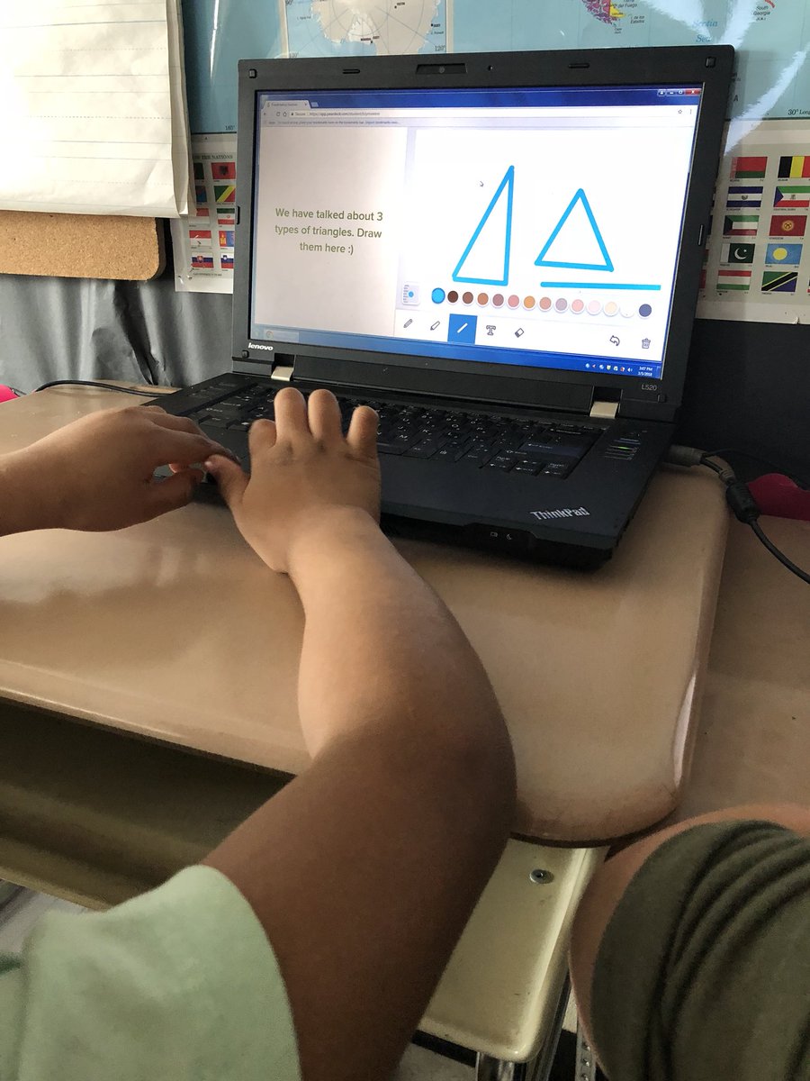 l_newton8's tweet photo. When your math lesson got a better review than recess at the end of the day you know you’ve done something right! #hsesgoingplaces @HSESCheetahs https://t.co/eNtUkJyA11