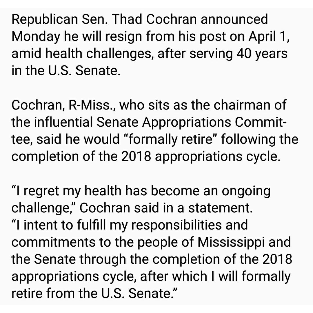 US_Exceptional's tweet image. Good Riddance to corruptocrat #RINO &amp;amp; #TermLimit poster boy @senthadcochran