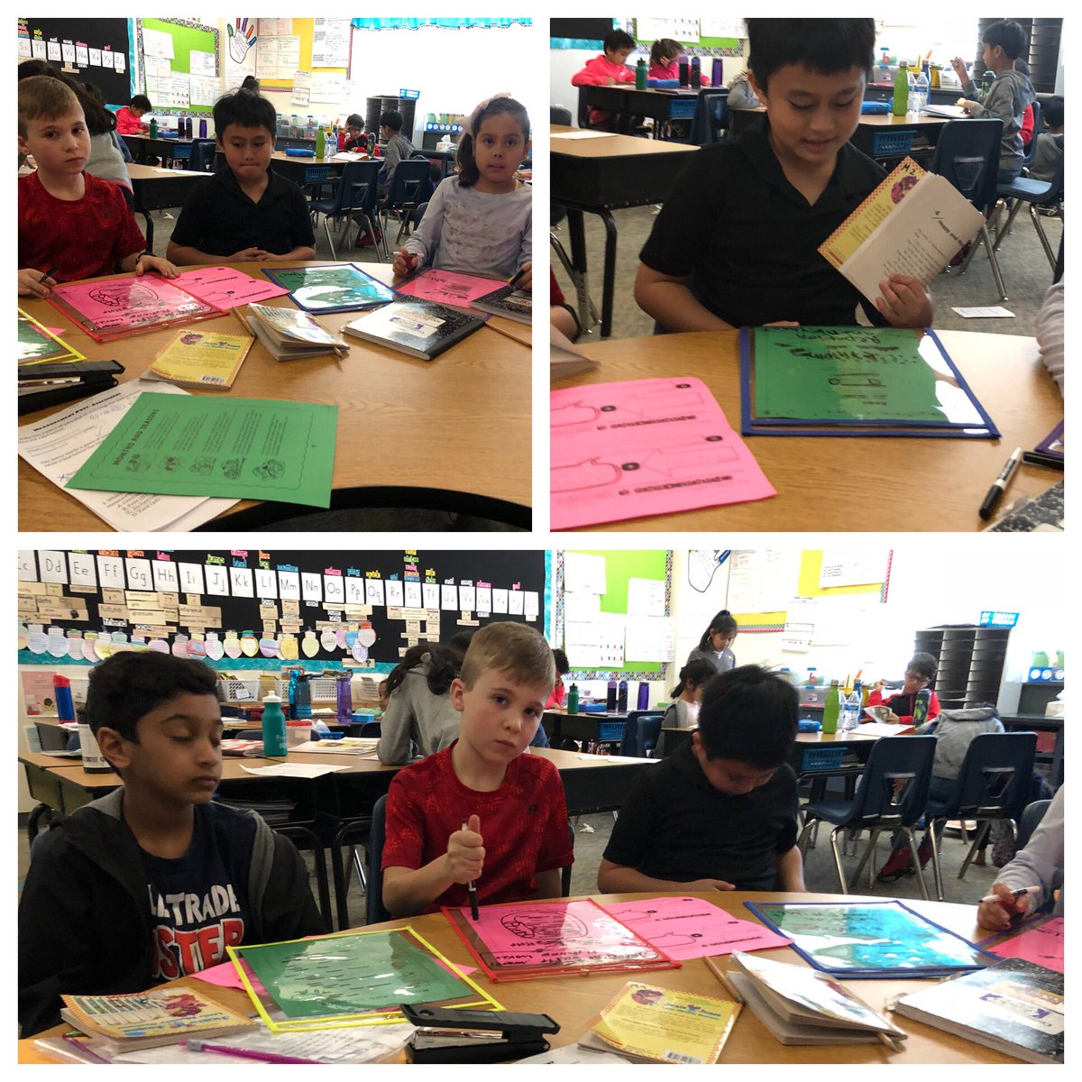 2nd_MrsBerridge's tweet photo. Exploring the elements of poetry (rhyme, rhythm, and repetition) and through strategy groups! @Norris_Knights #buildinglifelongreaders https://t.co/5wGtUVXEyb