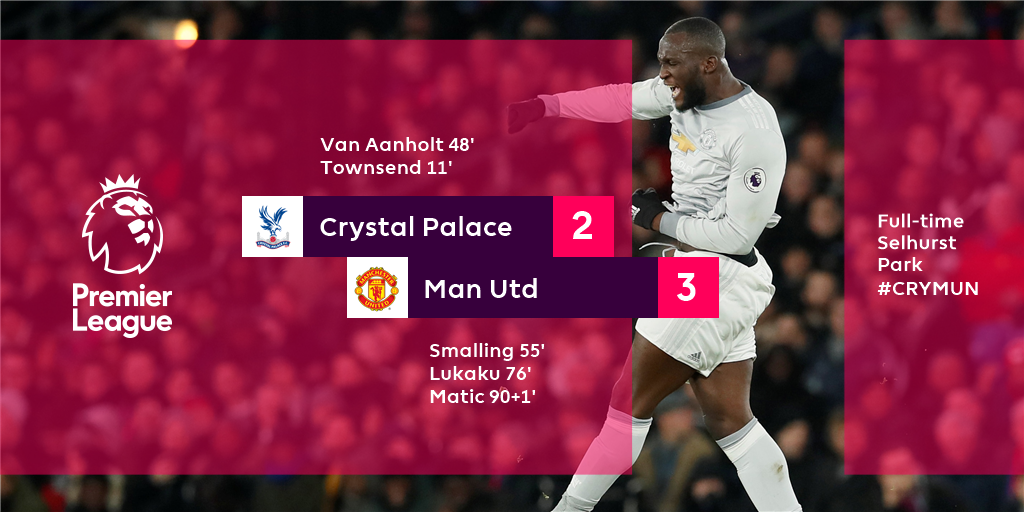 Bolanet's tweet photo. [Review] https://t.co/MkxNfzxjFw - Gol Spektakuler Matic Lengkapi Comeback Luar Biasa MU di Selhurst Park https://t.co/YP6qxxSPCi