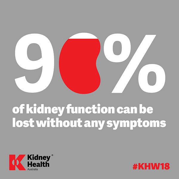 90% of kidney function can be lost without any symptoms. Don’t be blind to kidney disease. This @KidneyHealth Week, find out if you’re the 1 in 3 at risk goo.gl/7TZgw3#KHW18 #KidneyRiskTest