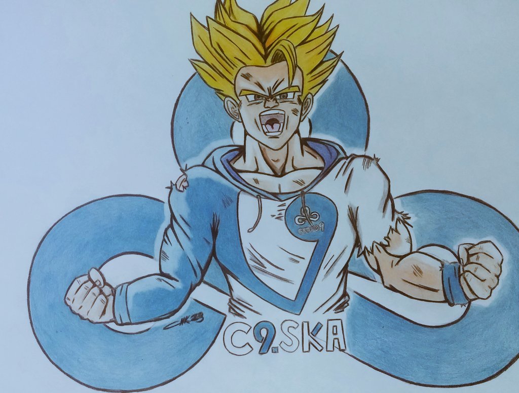 cnk_cs's tweet image. @C9Skadoodle @Cloud9 Ssj Ska as Trunks i hope you Like it 👀 rt like or a follow would be nice :D 🙏❤