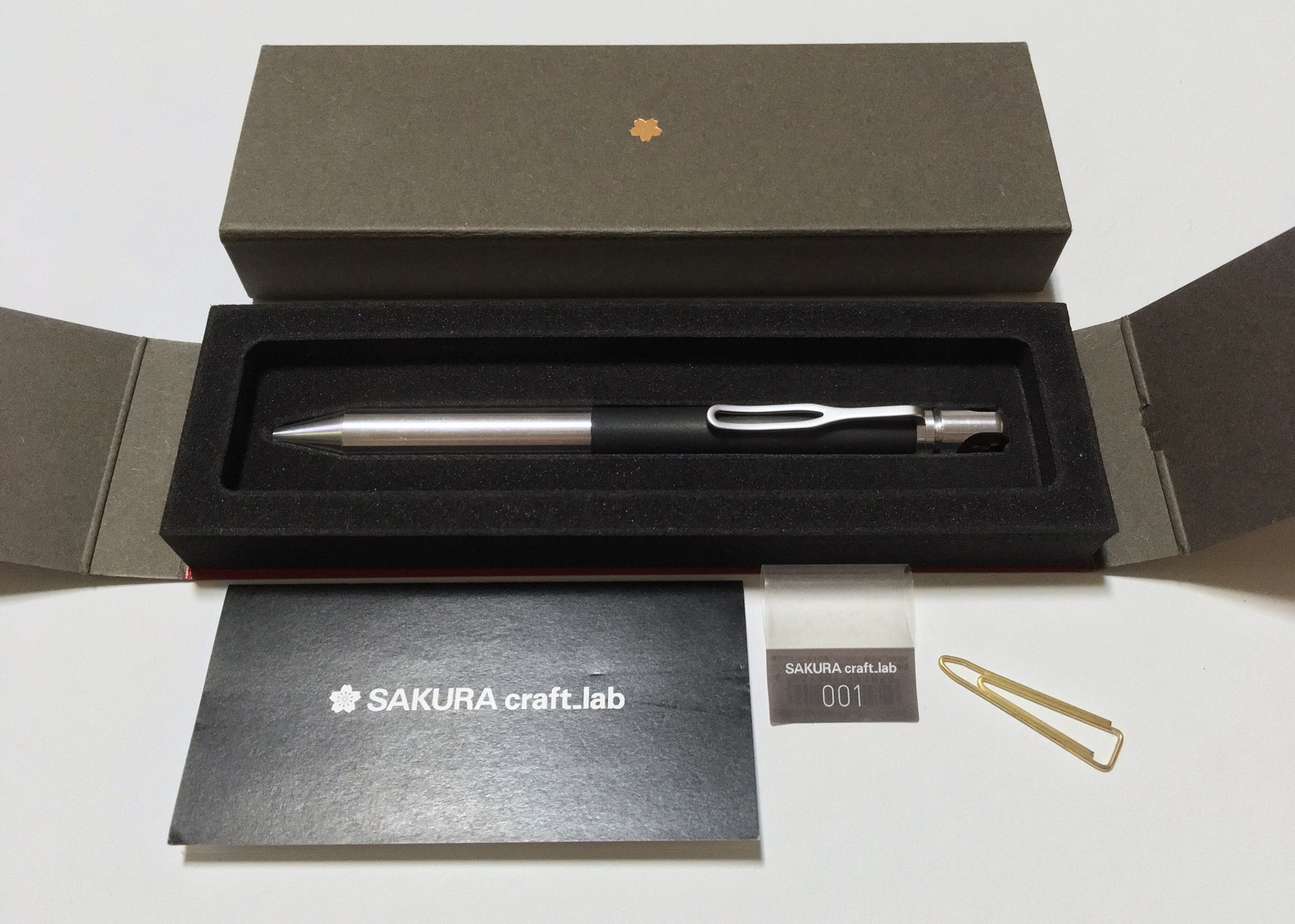 Sakura Craft Lab 001 Gel Pen - Black