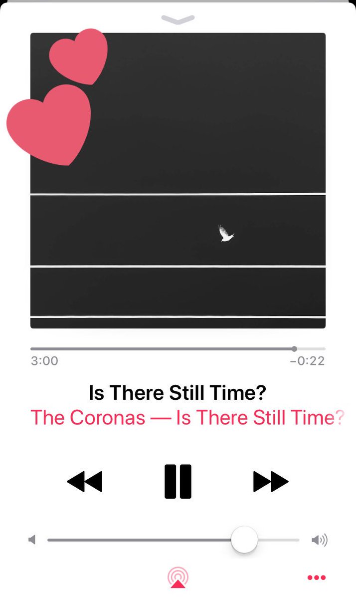 anabermor's tweet photo. ON REPEAT π
#IsThereStillTime @TheCoronas https://t.co/8QiZvYghc5