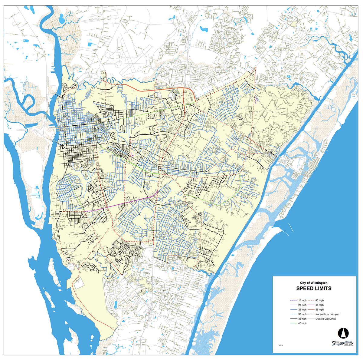 CityofWilm's tweet photo. Nice weather = Active people
Please watch your speed and be safe! View the speed limits on every street in #WilmingtonNC at https://t.co/GHFKkCnVaW
#mapdayMonday https://t.co/uNI9lr4ReS