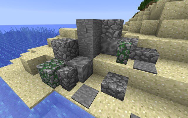 Saziumr 死んだ珊瑚ブロックは石系ブロックと非常に合うようです T Co Tp4k3sg1el T Co A1xkfrujsj Twitter