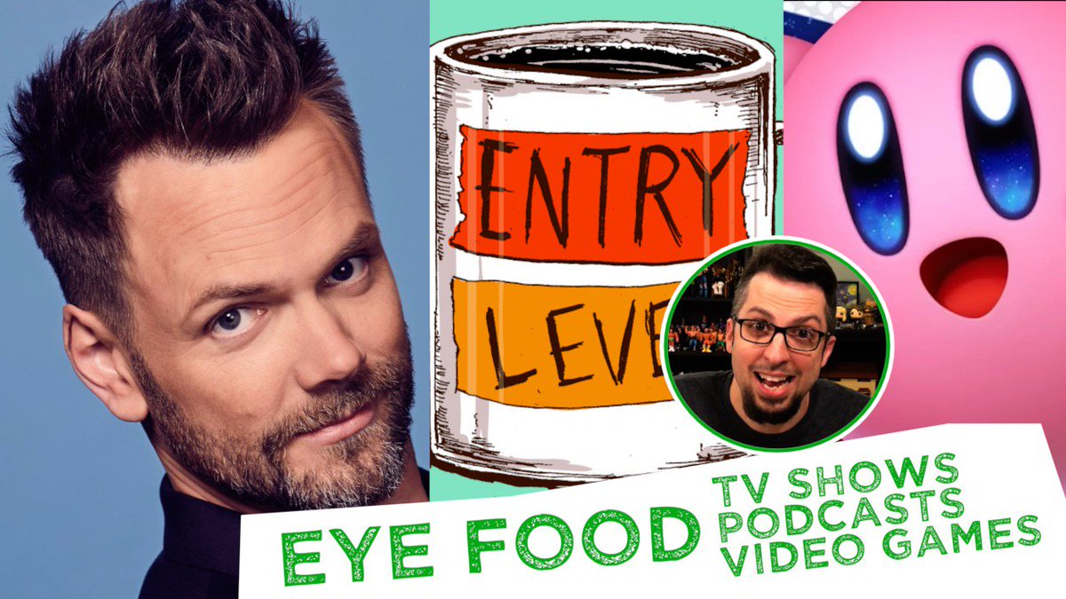 ChrisRobinsonNJ's tweet photo. New #EyeFood! Talking about #podcasts, video games, and TV shows I'm into lately. Talking #KirbyStarAllies demo on #NintendoSwitch, @JoelMcHaleShow on @netflix, and #EntryLevelPodcast w/ @brookswheelan. https://t.co/wTbMNUNKjB https://t.co/h4ma8qpMGI