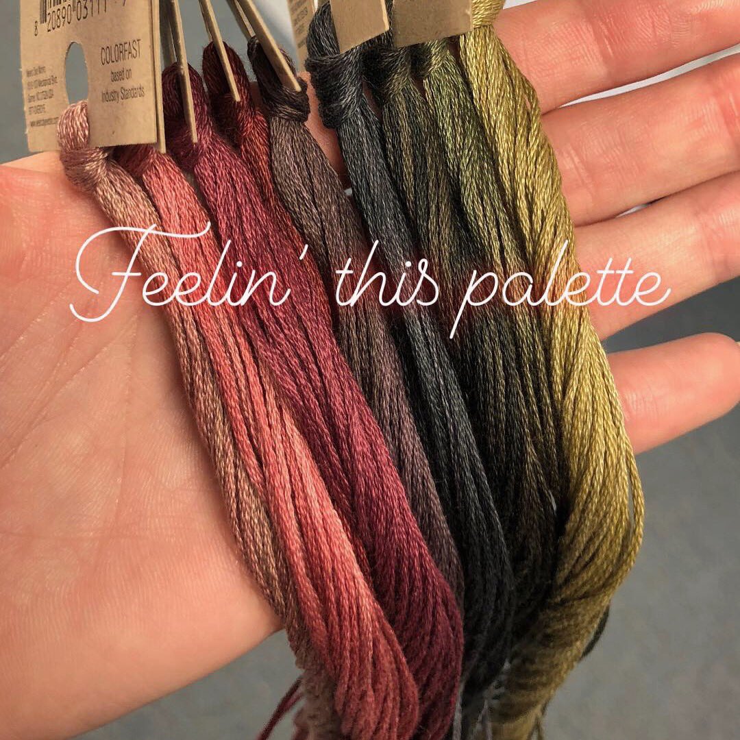 WildVioletCS's tweet photo. Ooo lala 🤤 #crossstitch #crossstitching #weeksdyeworks https://t.co/MEp0FRc2Xk