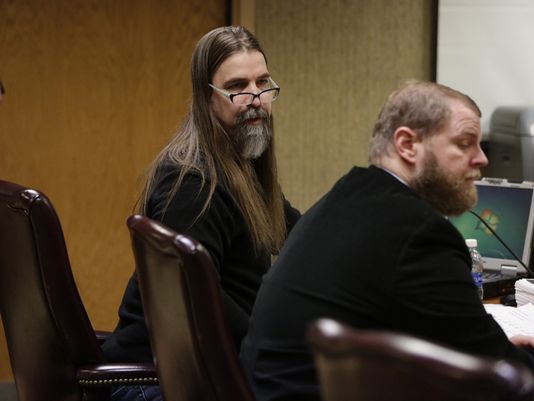 DukeBehnke's tweet photo. Defendant Brian Flatoff characterizes the police version of the 2015 shooting at Eagle Nation Cycles in Neenah as 'a fantasy.' https://t.co/f1MKVy2nzR #Flatoff https://t.co/3ZXehMcmhv