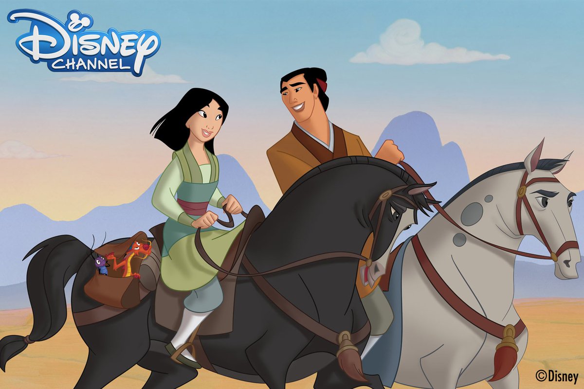 ディズニー チャンネル公式 Auf Twitter 今夜23時30分からは ムーラン２ を放送 勇気で国と家族を救ったムーラン 定めに縛られず自分らしく生きる女性の強さはとっても魅力的 今作ではシャン将軍との恋の行方を描きます