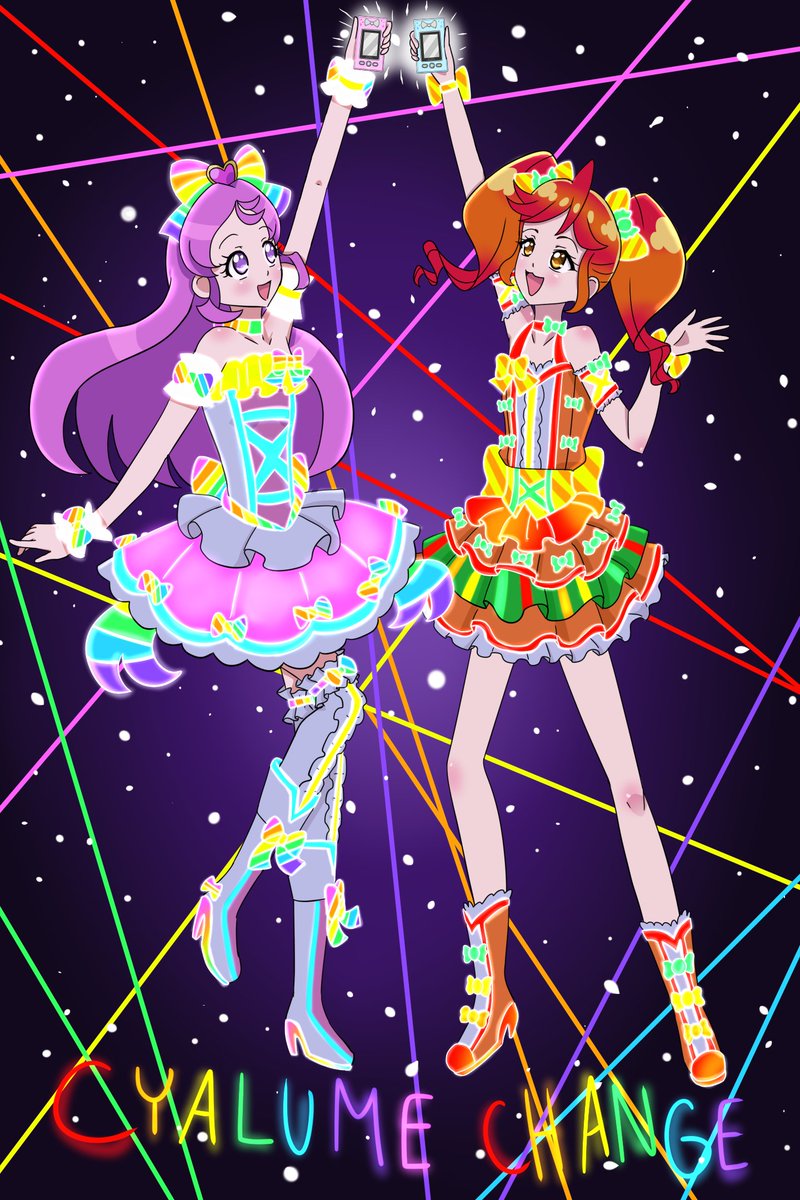 Letsudraw's tweet photo. CYALUME CHANGE!
Like/RT!!
#pripara #PPFS #Page89 https://t.co/E9TRHq3TB1