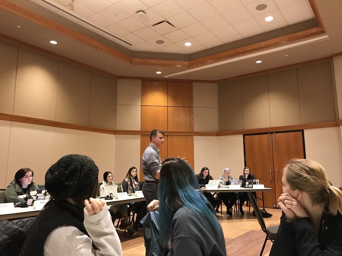 TC4UNI's tweet photo. It's always great when we have the chance to hear from students and speak with organizations about how UNI can better serve them. Thanks again for hosting us @UNIFSL Panhellenic Council and @UNICampA! #TC4UNI https://t.co/2lPBdZhbX0