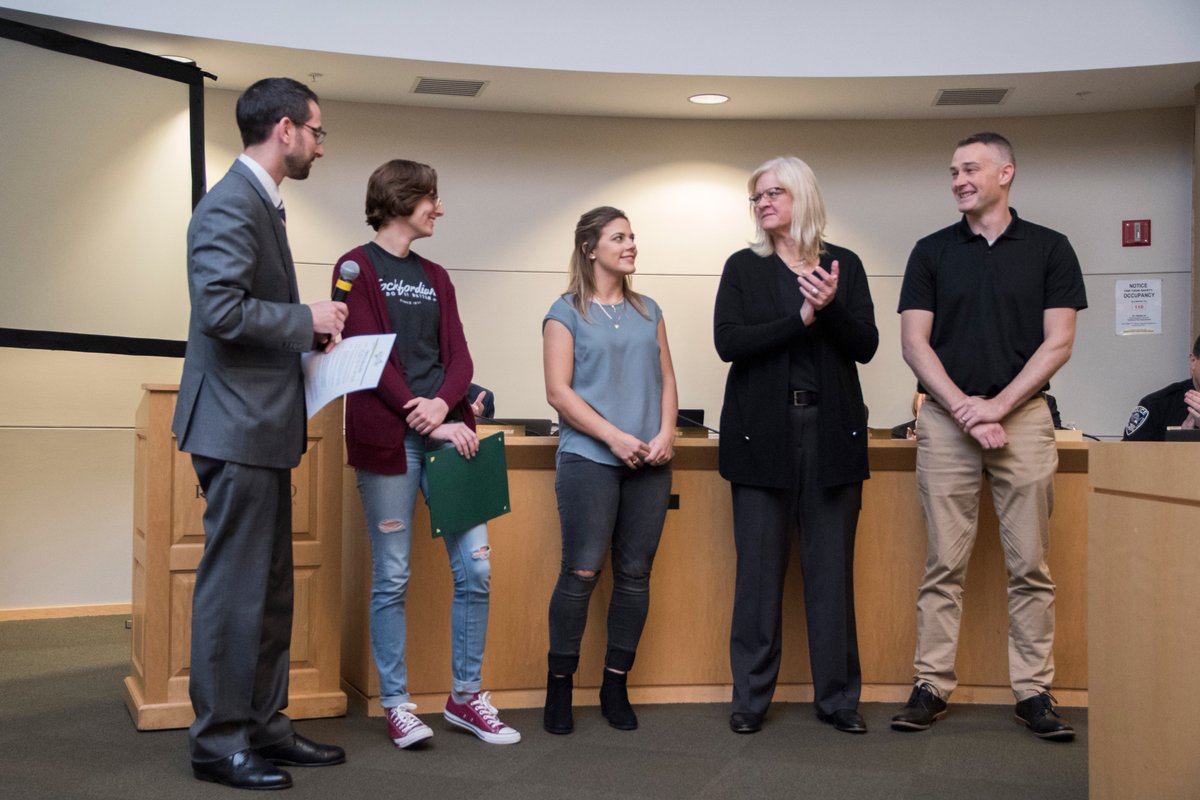 RVC_Athletics's tweet photo. Thank you @CityofRockford @tmcrkfd for proclaiming March 12-17, 2018 to be "NJCAA Division III Women's Basketball Championship Week" ๐ We're excited to bring the national tournament to Rockford while also playing in it and representing RVC! https://t.co/DLWtUqnNM5