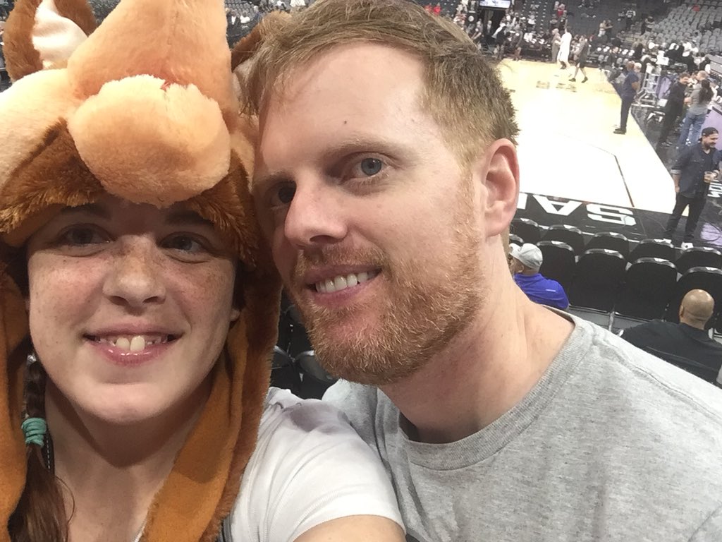 EmilyBoicePhD's tweet photo. #gospursgo fun times at the game!! https://t.co/pcsANEE0eS
