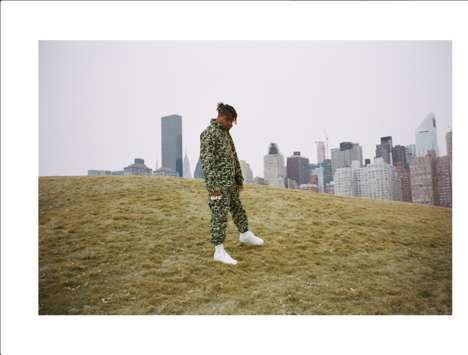 Multicolored Camo Apparel – BALE and UNDEFEATED Launched a Pattern-Rich Spring/Summer 2018 Line (TrendHunter.com) fashionfeedfrenzy.com/multicolored-c…