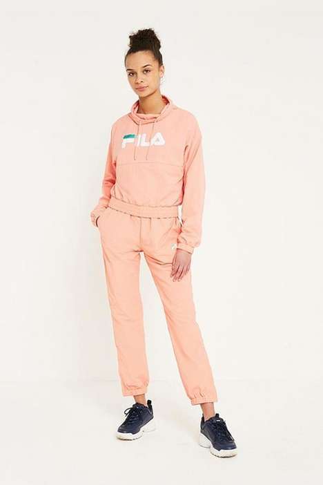 Nostalgic Streetwear Tracksuits – FILA's Peachy Pink Tracksuit Mixes Streetwear with Sportswear (TrendHunter.com) fashionfeedfrenzy.com/nostalgic-stre…