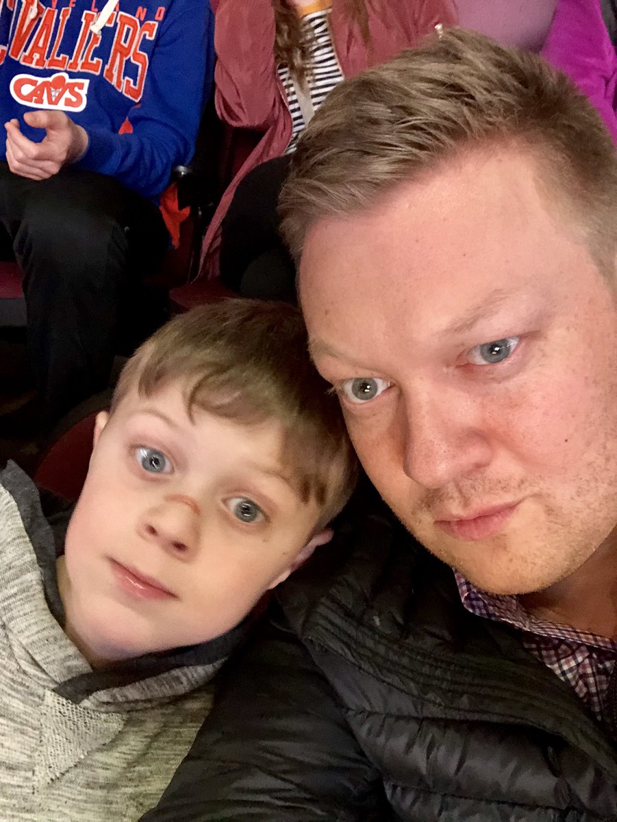 Hey <a href="/KyleKorver/">Kyle Korver</a> - my son is your biggest fan and he says Go Cavs!!!! #Cavs #CavsPistons