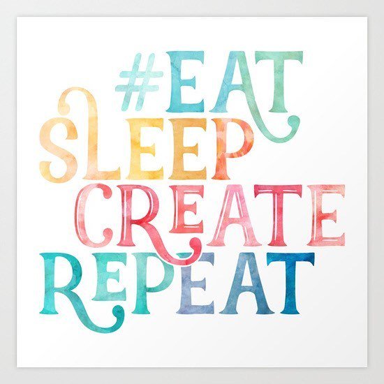 I love this quote. #eatsleepcreaterepeat #kudostotheartist #stampinbuds #ctmhmentor #ctmhconsultant #create #creativegirlboss #speadsunshine #bepositive #craftquotes ift.tt/2Fp46yq