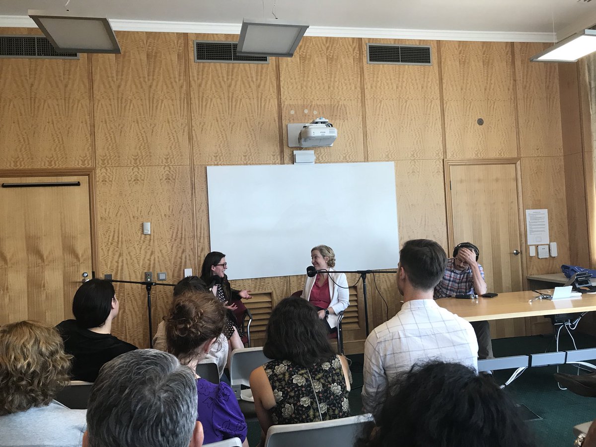 moniquep's tweet photo. Great discussion today bw @FrancescaDonner @VerityFirth about reporting gender, sexual harassment @nytimes @UTSFass @UTS_Innovation https://t.co/tEpeRiRg12