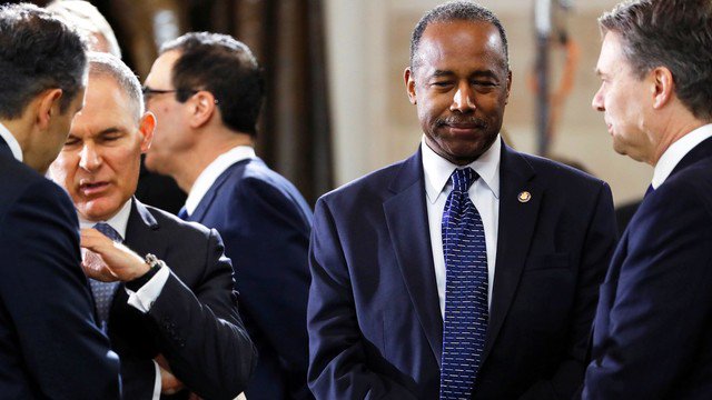 thisdayinblack's tweet photo. #BenCarson, Retired Brain Surgeon, Has Lobotomized HUD | After a year of overseeing the anti-poverty department, Carson is realizing he may be in over his head.

Source: Vanity Fair
https://t.co/30lta2vJ42 https://t.co/3YinrA4L3P