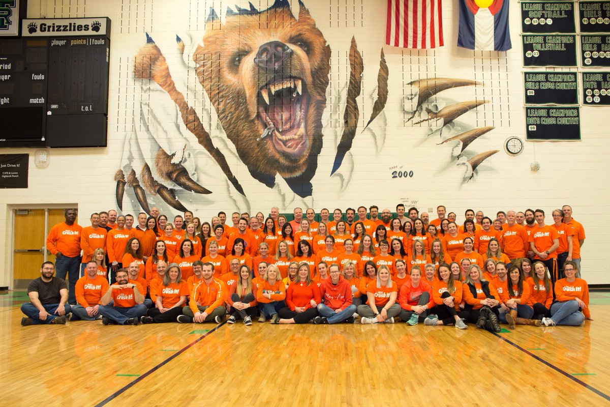 TRidgeGrizzlies's tweet photo. The overwhelming amount of love and support we’ve received following the loss of Mr. Tabeling is a reflection of how great a man he truly was. His legacy will live on through everyone he inspired. Once a Grizzly, Always a Grizzly. 🧡🐻  (photo taken 2/16/18) https://t.co/L1EQetM6W1
