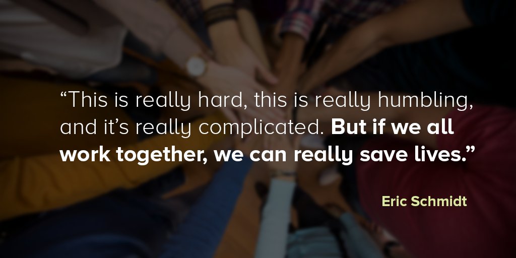 HIMSS's tweet photo. Opening keynote speaker @ericschmidt touches on what can be accomplished in healthcare through collaboration. More #HIMSS18 updates >>> https://t.co/vdPUyzxtzY https://t.co/dCw8CoLjDt