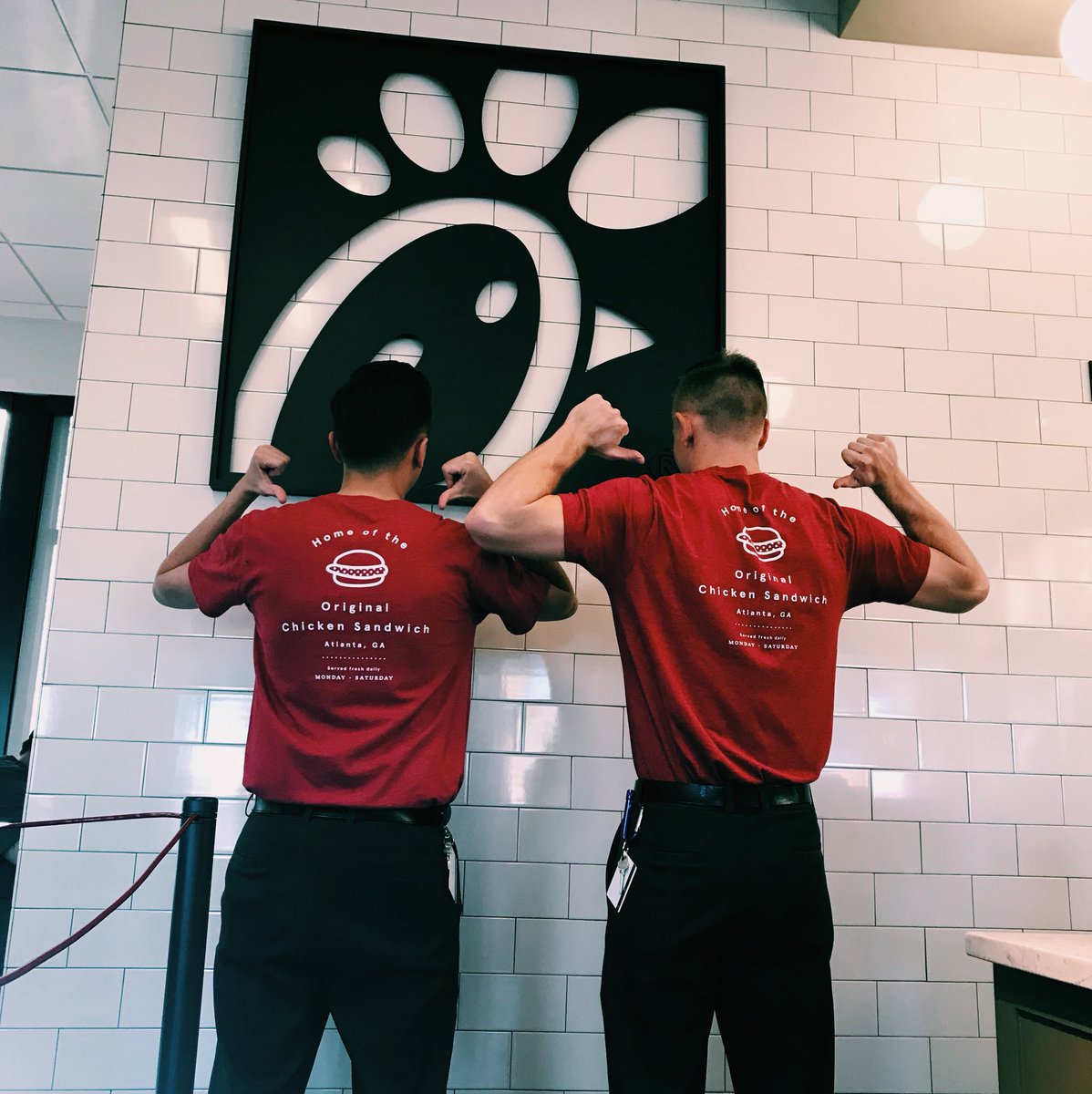 aaronrichards98's tweet photo. Learn to love your work and you'll never have to 'work' again.
- S. Truett Cathy #chickfila #itsagreatday https://t.co/9zxumHLeaK