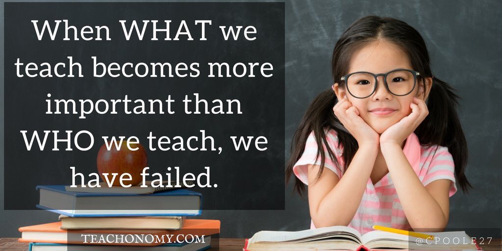 saintadmin's tweet photo. Rapport is the key to success, both inside and outside the classroom! When kids know they matter, it’s half the battle! How do you make your students feel important? #edchat #acspln #Kidsmatter https://t.co/PbIUUrprTG