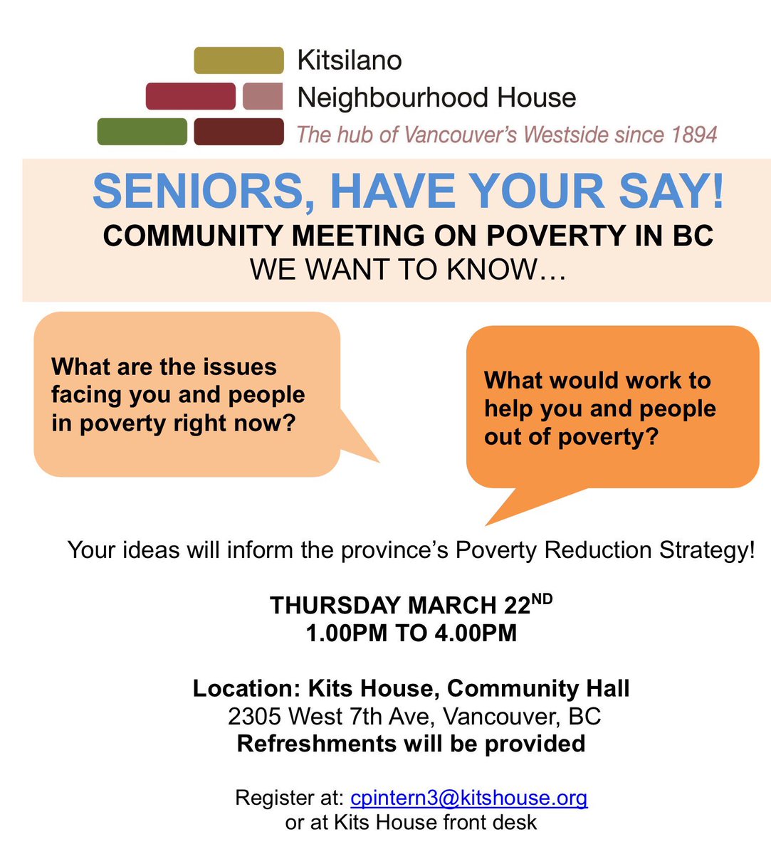 FoodCollab's tweet image. Please join us @Kitshouse @PovReductionBC #yvr