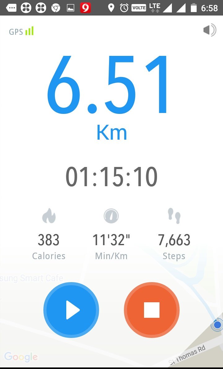 SivaYad85632186's tweet photo. #MyLifestyleWorkout #March_6 start 
#walking and #jogging 🚶🏃 💪 https://t.co/mQIyApVp3g