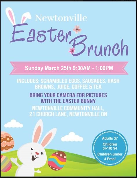 #Easter brunch! Be sure to join us! <a href="/PartnerWard4/">CountryGalSal</a> <a href="/snapdClarington/">snapd Clarington</a> <a href="/clartourism/">Discover Clarington</a> <a href="/1JulyNewcastle/">Newcastle Canada Day</a> @WhatUpClaringtn