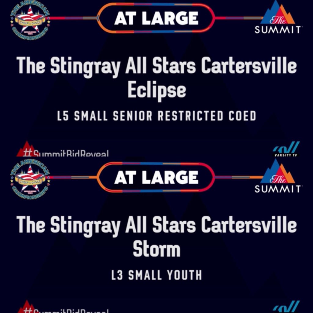 angylla's tweet photo. Who has two kids taking their momma to Disney?? This cheer mom right here!!! ✌🏻 So proud of @CvilleR5 😎&amp; @storm_rays  ⛈🏔bound https://t.co/2orfynctTR