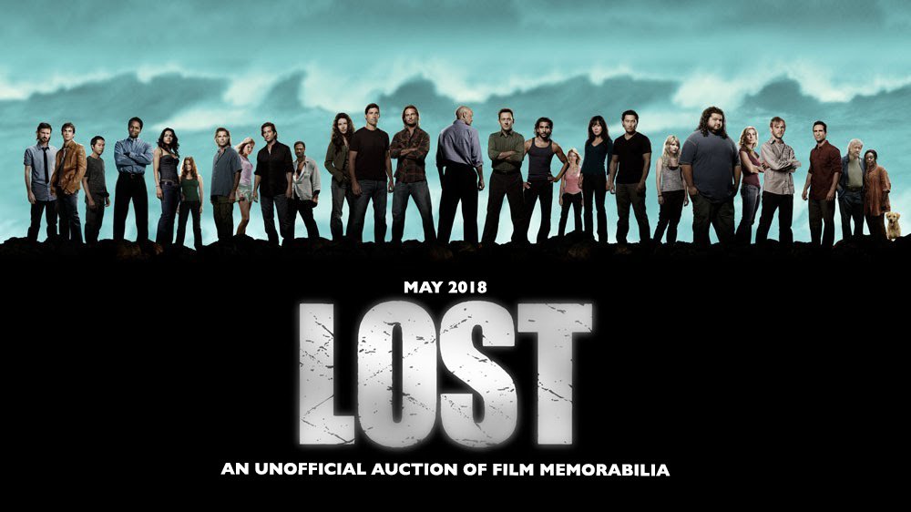 ThePropBlock's tweet image. Coming up next..... LOST The Auction. Stay tuned for more info after the end of the Logan Lucky auction.