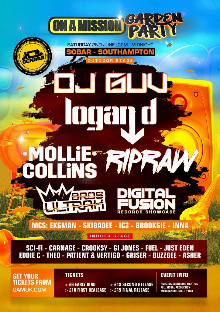 Garden party madness 🤙🏻 OAM