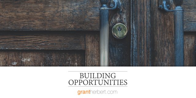 “If opportunity doesn't knock, build a door.” 
-Milton Berle

#leadership #neuroleadership #buildingopportunity #grantherbert