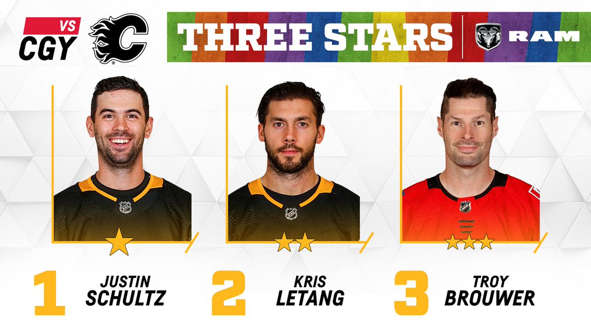 penguins's tweet photo. Tonight's #1 star: OT hero, @6Schultz6! https://t.co/XFuWHv8CEs