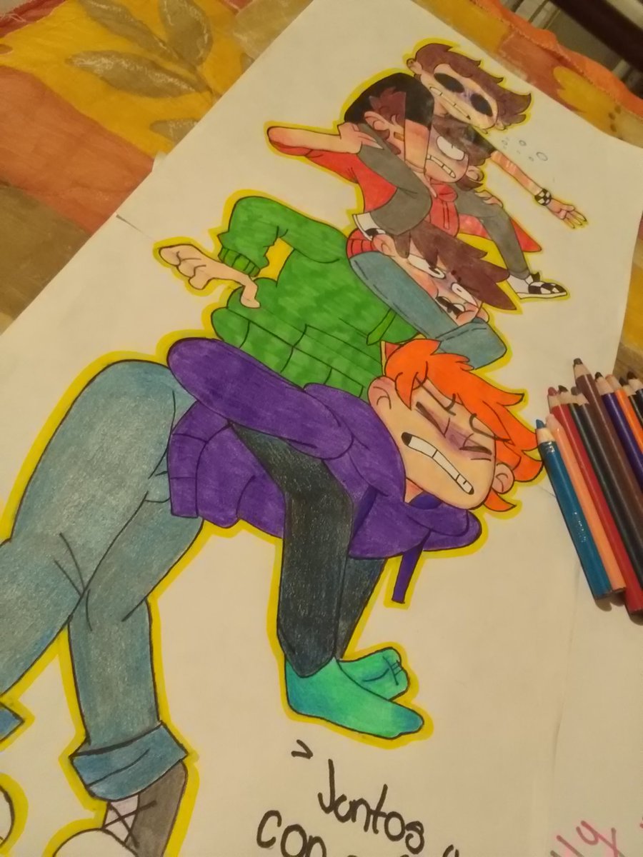 AllyKawaii1's tweet image. Aquí un dibujito todo beautiful de eddsworld :''') &amp;lt;3