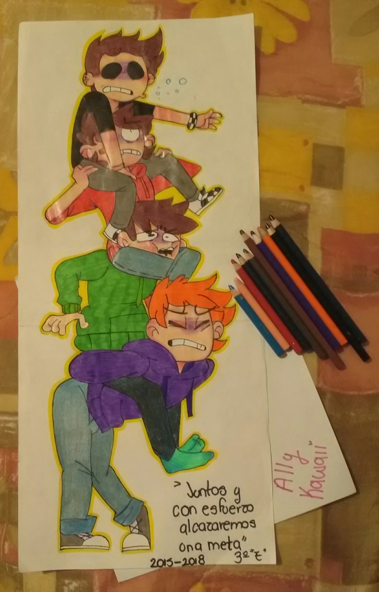 AllyKawaii1's tweet image. Aquí un dibujito todo beautiful de eddsworld :''') &amp;lt;3