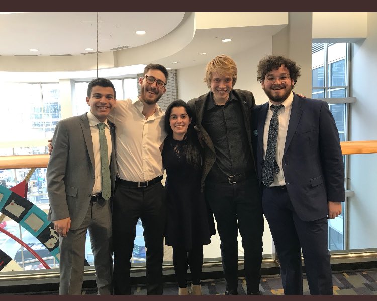 USYPresident's tweet photo. Honored to have had the opportunity to meet with leaders from @BBYOInsider @nfty @YoungJudaea  at @AIPAC #PolicyConference2018 https://t.co/lwVaYB0NoI