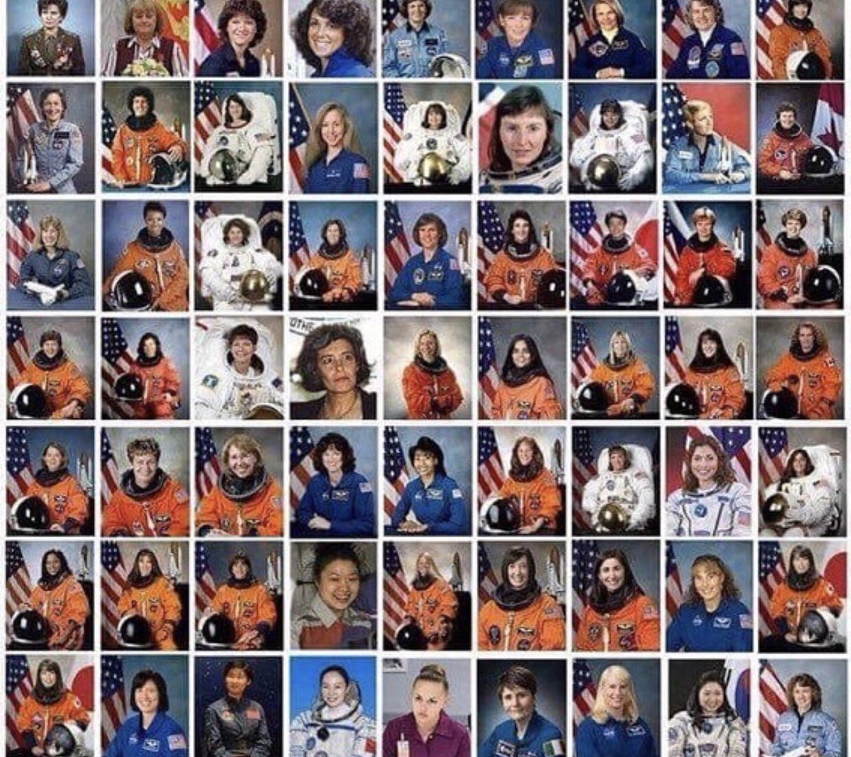 RT AstronautAbby: A shout out to the amazing women who have lead the path for all women as #astronauts for #womenshistorymonth ! With  60 of the 537 astronauts who have been to space being women we have work left do. Let’s keep advocating for #womeninste…