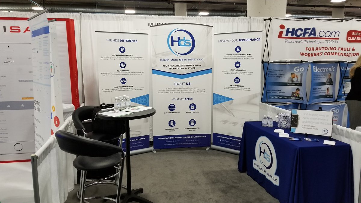 HealthDataSpec's tweet photo. Come by and see us at booth 11614 https://t.co/Vo2EEDgfiV