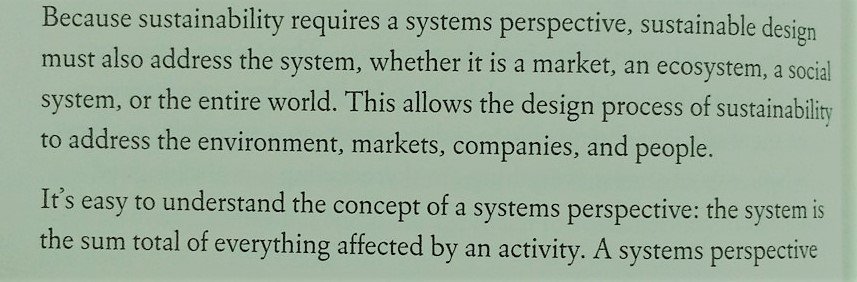 SystemicDesignr's tweet photo. "Sustainable Design..." - (Design is the Problem by Nathan Shedroff) https://t.co/eN5kThvF0r