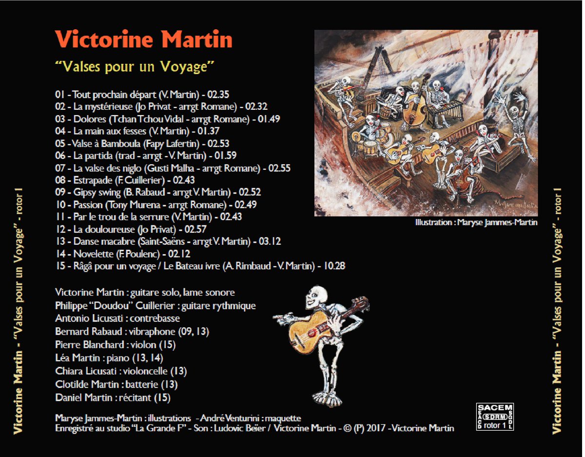 DOUDOUSWING's tweet photo. Victorine MARTIN guitariste - 1er album CD "Valses pour un voyage" Compos perso. &amp; arrangements. https://t.co/AX1gyMjTSy  Illustr. Maryse JAMMES-MARTIN https://t.co/8tcazcjRXt
" très joli voyage proposé..." Article Daniel AUBRY https://t.co/Va4s3kjFcf
 https://t.co/KThzRRFv3k https://t.co/i9Mcfwk39g