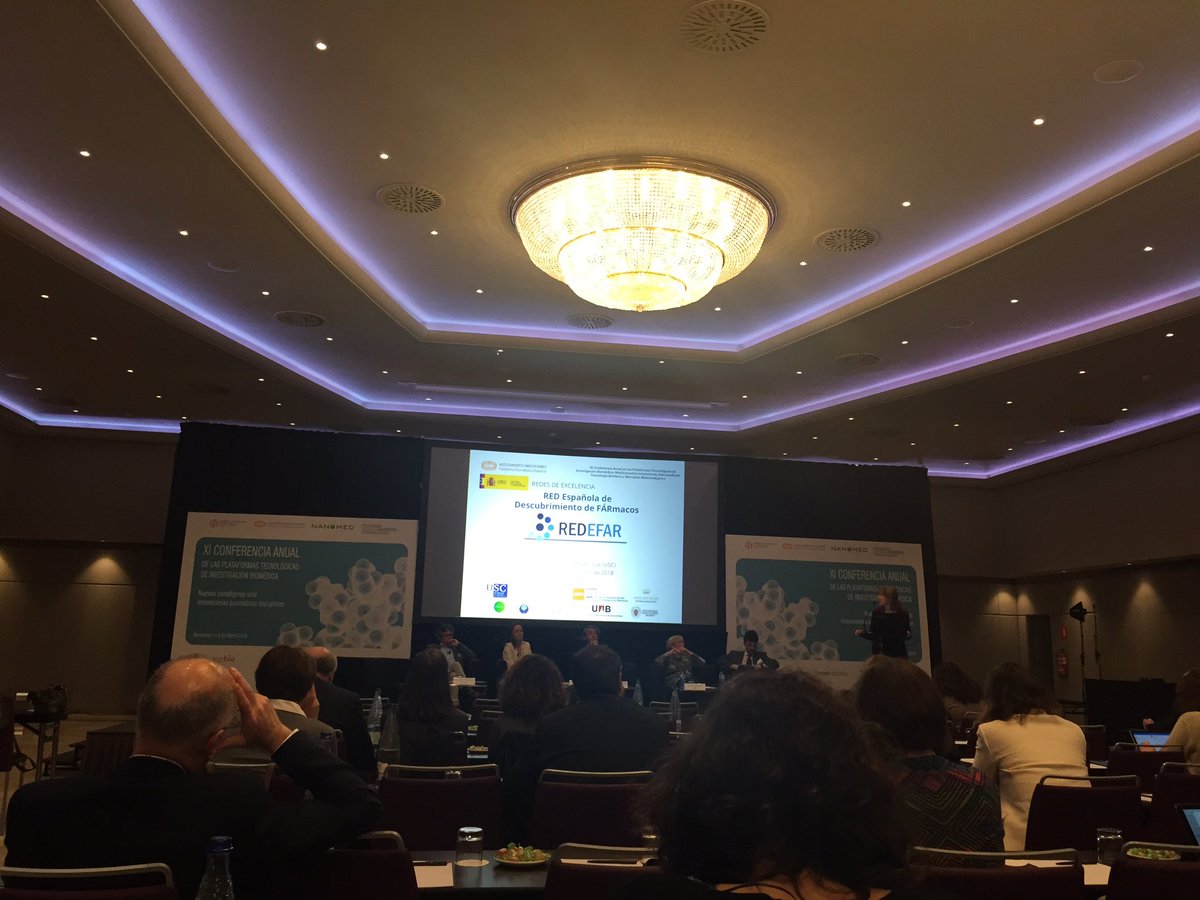 ScInnPro's tweet image. Ya hemos empezado el según día de la Conferencia de las Plataformas #IDbiomedica18. EmpeZamos con REDFAR @Farmaindustria @asebio @fenin