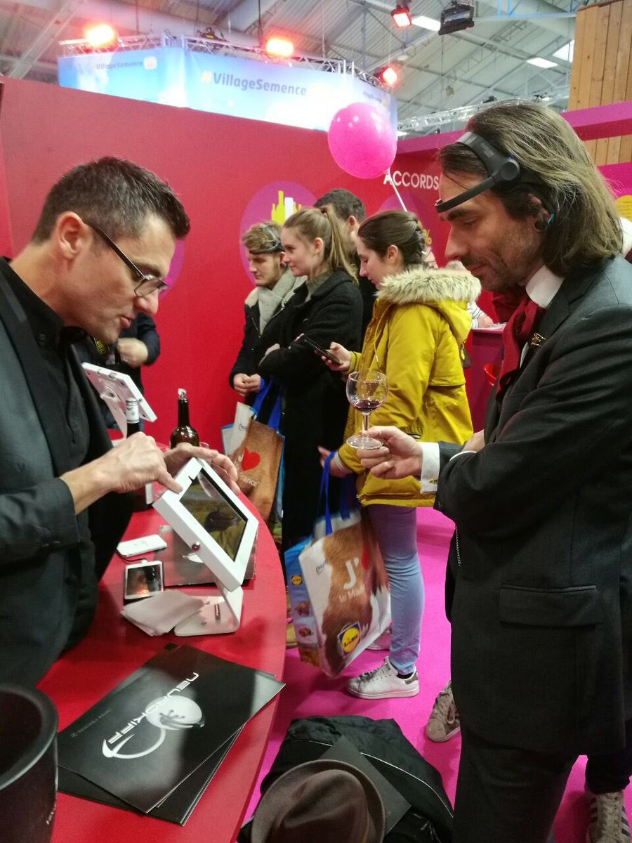 #SIA2018 Retour sur l'accueil réservé au <a href="/Neurokiff/">Neurokiff</a>, dispositif made in #UnivNantes, durant le Salon international de l'agriculture : unnews.univ-nantes.fr/une-innovation…