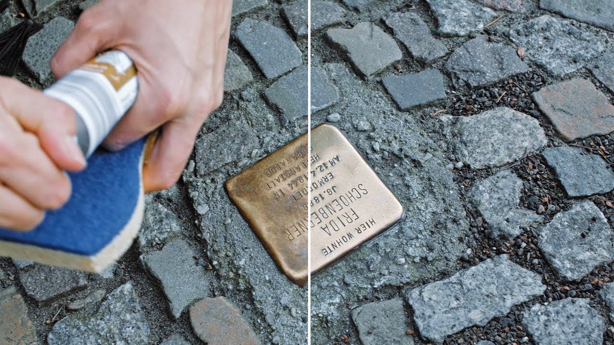 _Stolpersteine_'s tweet image. Vorgemerkt: Aufruf zum großen Frühjahrsputz der #Stolpersteine am 20.03.2018! Mitmachen und weitersagen! #keinverblassen #Demnig 
Great Spring Cleaning of the #Stolpersteine on 20/03/2018! Please join and spread the word! bit.ly/2FuGwQO