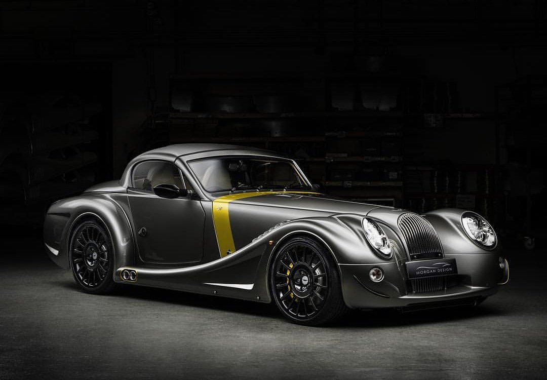 Dit is de Morgan Aero GT. Gelimiteerd tot 8 stuks. De laatste V8 Morgan.
