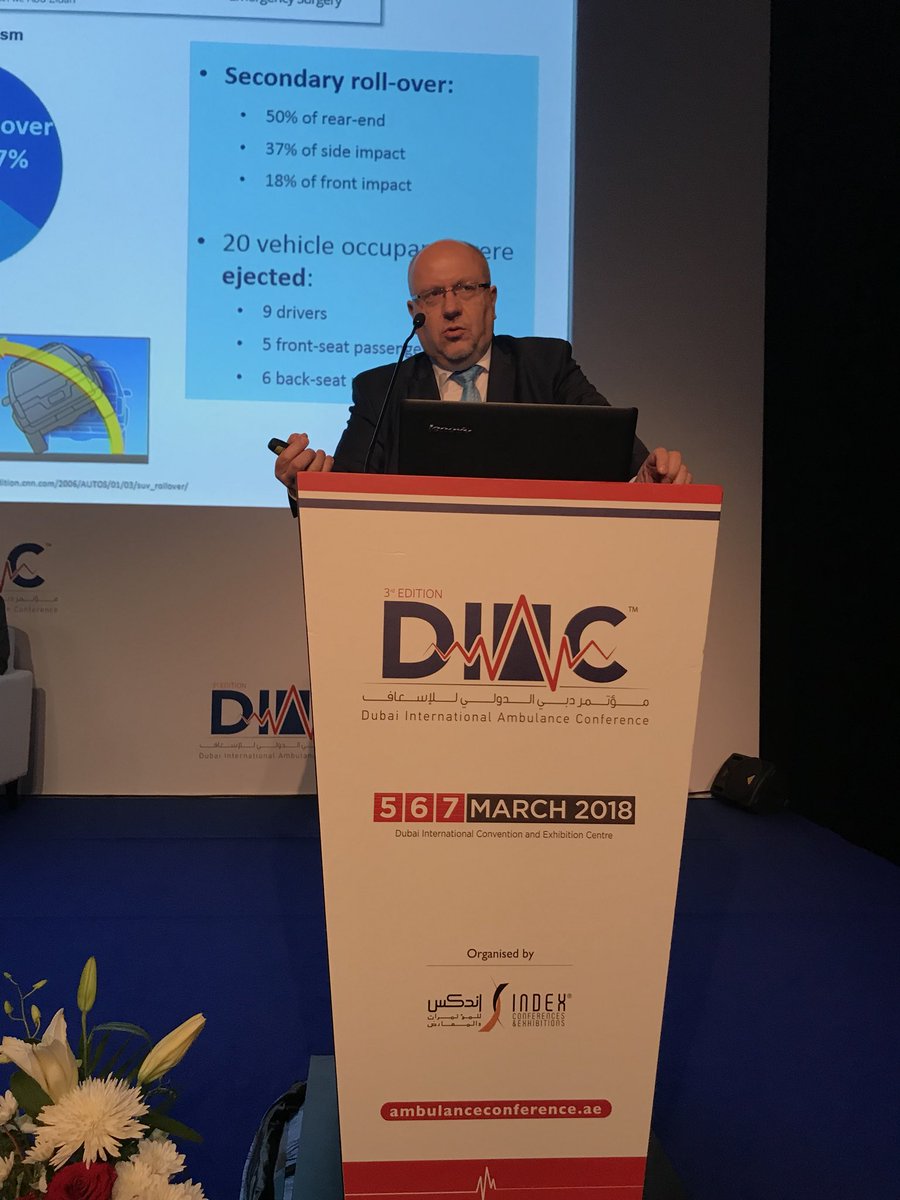 DIAConference's tweet photo. Current lecture: ‘Pediatric Injury Prevention in the UAE’ by Prof Michal Grivna MD, PhD, MPH, FFPH, Institute of Public Health College of Medicine &amp; Health Sciences.
#diac2018 https://t.co/fQJNE6jzag