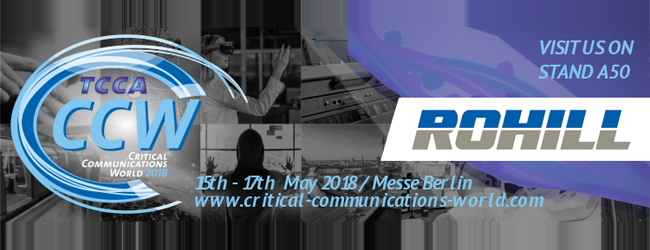 rohill's tweet photo. Rohill confirms participation Critical Communications World 2018
https://t.co/9IsmQsw8y6 https://t.co/N1GlBUvsOs