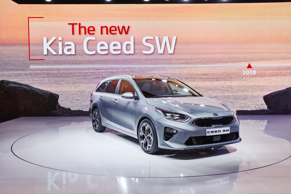 Kia_Worldwide's tweet image. The new #KiaCeed #Sportswagon makes its world debut today. Get ready to be impressed by the most practical, spacious, and versatile #Kia #Ceed to date. #GimsSwiss #GIMS2018